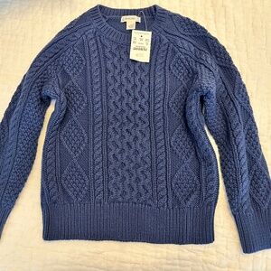 Crewcuts J.Crew Boys Sweater – Blue – Size XS (4-5) – NWT – Style AZ762